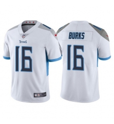 Men Tennessee Titans 16 Treylon Burks White Vapor Untouchable Stitched jersey Men Tennessee Titans 16 Treylon Burks White Vapor Untouchable Stitched jersey