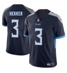 Men Tennessee Titans 3 Johnny Hekker Navy 2025 Vapor Untouchable Stitched Jersey Men Tennessee Titans 3 Johnny Hekker Navy 2025 Vapor Untouchable Stitched Jersey