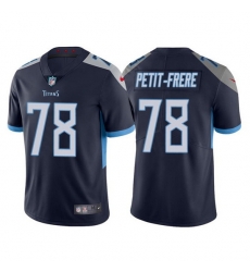 Men Tennessee Titans 78 Nicholas Petit Frere Navy Vapor Untouchable Stitched jersey Men Tennessee Titans 78 Nicholas Petit Frere Navy Vapor Untouchable Stitched jersey