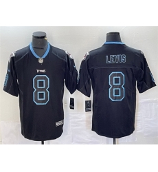 Men Tennessee Titans 8 Will Levis Navy 2018 Lights Out Color Rush Limited Stitched Jersey Men Tennessee Titans 8 Will Levis Navy 2018 Lights Out Color Rush Limited Stitched Jersey