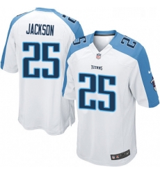 Mens Nike Tennessee Titans 25 Adoree Jackson Game White NFL Jersey Mens Nike Tennessee Titans 25 Adoree Jackson Game White NFL Jersey
