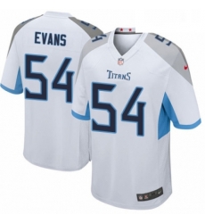 Mens Nike Tennessee Titans 54 Rashaan Evans Game White NFL Jersey Mens Nike Tennessee Titans 54 Rashaan Evans Game White NFL Jersey
