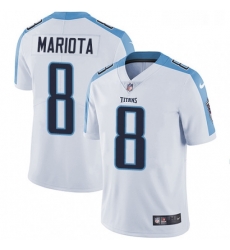 Mens Nike Tennessee Titans 8 Marcus Mariota White Vapor Untouchable Limited Player NFL Jersey Mens Nike Tennessee Titans 8 Marcus Mariota White Vapor Untouchable Limited Player NFL Jersey