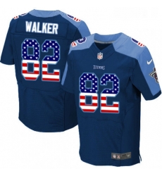 Mens Nike Tennessee Titans 82 Delanie Walker Elite Navy Blue Alternate USA Flag Fashion NFL Jersey Mens Nike Tennessee Titans 82 Delanie Walker Elite Navy Blue Alternate USA Flag Fashion NFL Jersey
