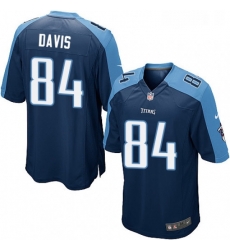 Mens Nike Tennessee Titans 84 Corey Davis Game Navy Blue Alternate NFL Jersey Mens Nike Tennessee Titans 84 Corey Davis Game Navy Blue Alternate NFL Jersey