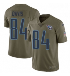 Mens Nike Tennessee Titans 84 Corey Davis Limited Olive 2017 Salute to Service NFL Jersey Mens Nike Tennessee Titans 84 Corey Davis Limited Olive 2017 Salute to Service NFL Jersey