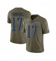 Mens Tennessee Titans 17 Ryan Tannehill Limited Olive 2017 Salute to Service Football Jersey Mens Tennessee Titans 17 Ryan Tannehill Limited Olive 2017 Salute to Service Football Jersey