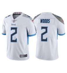 Men's Tennessee Titans #2 Robert Woods White Vapor Untouchable Stitched Jersey Men's Tennessee Titans #2 Robert Woods White Vapor Untouchable Stitched Jersey