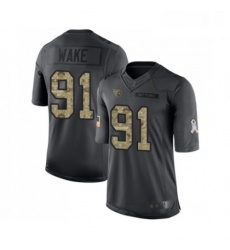 Mens Tennessee Titans 91 Cameron Wake Limited Black 2016 Salute to Service Football Jersey Mens Tennessee Titans 91 Cameron Wake Limited Black 2016 Salute to Service Football Jersey