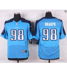 Mens Tennessee Titans #98 Brian Orakpo Light Blue Team Color NFL Nike Elite Jersey Mens Tennessee Titans #98 Brian Orakpo Light Blue Team Color NFL Nike Elite Jersey
