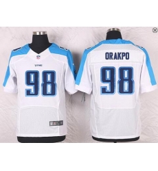 Mens Tennessee Titans #98 Brian Orakpo White Road NFL Nike Elite Jersey Mens Tennessee Titans #98 Brian Orakpo White Road NFL Nike Elite Jersey