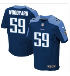 Nike Tennessee Titans #59 Wesley Woodyard Navy Blue Alternate Mens Stitched NFL Elite Jersey Nike Tennessee Titans #59 Wesley Woodyard Navy Blue Alternate Mens Stitched NFL Elite Jersey