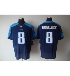 Nike Tennessee Titans 8 Matt Hasselbeck Dark Blue Elite NFL Jersey Nike Tennessee Titans 8 Matt Hasselbeck Dark Blue Elite NFL Jersey