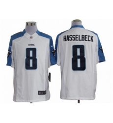 Nike Tennessee Titans 8 Matt Hasselbeck White Limited NFL Jersey Nike Tennessee Titans 8 Matt Hasselbeck White Limited NFL Jersey