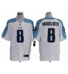 Nike Tennessee Titans 8 Matt Hasselbeck white Elite NFL Jersey Nike Tennessee Titans 8 Matt Hasselbeck white Elite NFL Jersey