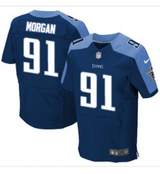 Nike Tennessee Titans #91 Derrick Morgan Navy Blue Alternate Mens Stitched NFL Elite Jersey Nike Tennessee Titans #91 Derrick Morgan Navy Blue Alternate Mens Stitched NFL Elite Jersey