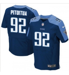 Nike Tennessee Titans #92 Ropati Pitoitua Navy Blue Alternate Mens Stitched NFL Elite Jersey Nike Tennessee Titans #92 Ropati Pitoitua Navy Blue Alternate Mens Stitched NFL Elite Jersey