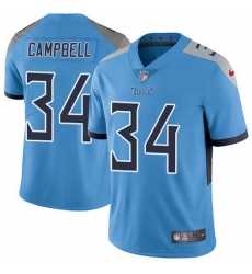 Nike Titans #34 Earl Campbell Light Blue Team Color Mens Stitched NFL Vapor Untouchable Limited Jersey Nike Titans #34 Earl Campbell Light Blue Team Color Mens Stitched NFL Vapor Untouchable Limited Jersey