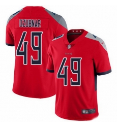 Nike Titans 49 Nick Dzubnar Red Men Stitched NFL Limited Inverted Legend Jersey Nike Titans 49 Nick Dzubnar Red Men Stitched NFL Limited Inverted Legend Jersey