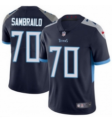 Nike Titans 70 Ty Sambrailo Navy Blue Team Color Men Stitched NFL Vapor Untouchable Limited Jersey Nike Titans 70 Ty Sambrailo Navy Blue Team Color Men Stitched NFL Vapor Untouchable Limited Jersey