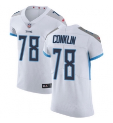 Nike Titans #78 Jack Conklin White Mens Stitched NFL Vapor Untouchable Elite Jersey Nike Titans #78 Jack Conklin White Mens Stitched NFL Vapor Untouchable Elite Jersey