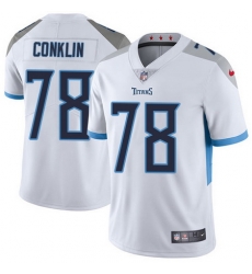 Nike Titans #78 Jack Conklin White Mens Stitched NFL Vapor Untouchable Limited Jersey Nike Titans #78 Jack Conklin White Mens Stitched NFL Vapor Untouchable Limited Jersey