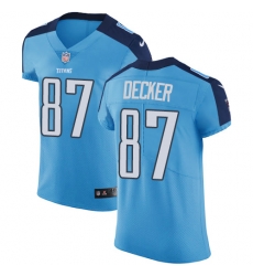 Nike Titans #87 Eric Decker Light Blue Team Color Mens Stitched NFL Vapor Untouchable Elite Jersey Nike Titans #87 Eric Decker Light Blue Team Color Mens Stitched NFL Vapor Untouchable Elite Jersey