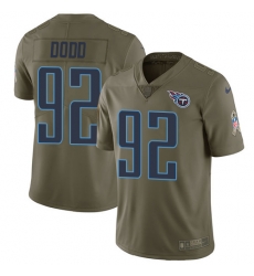 Nike Titans #92 Kevin Dodd Olive Mens Stitched NFL Limited 2017 Salute to Service Jersey Nike Titans #92 Kevin Dodd Olive Mens Stitched NFL Limited 2017 Salute to Service Jersey