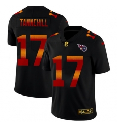 Tennessee Titans 17 Ryan Tannehill Men Black Nike Red Orange Stripe Vapor Limited NFL Jersey Tennessee Titans 17 Ryan Tannehill Men Black Nike Red Orange Stripe Vapor Limited NFL Jersey