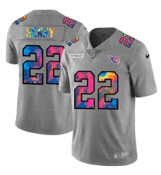 Tennessee Titans 22 Derrick Henry Men Nike Multi Color 2020 NFL Crucial Catch NFL Jersey Greyheather Tennessee Titans 22 Derrick Henry Men Nike Multi Color 2020 NFL Crucial Catch NFL Jersey Greyheather