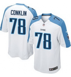 Nike Titans #78 Jack Conklin White Youth Stitched NFL Elite Jersey Nike Titans #78 Jack Conklin White Youth Stitched NFL Elite Jersey