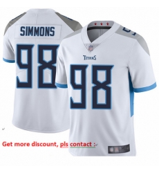 Titans 98 Jeffery Simmons White Youth Stitched Football Vapor Untouchable Limited Jersey Titans 98 Jeffery Simmons White Youth Stitched Football Vapor Untouchable Limited Jersey