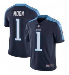 Youth Nike Tennessee Titans 1 Warren Moon Elite Navy Blue Alternate NFL Jersey Youth Nike Tennessee Titans 1 Warren Moon Elite Navy Blue Alternate NFL Jersey