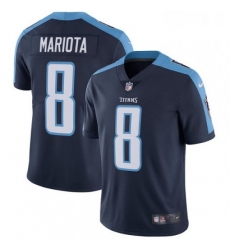 Youth Nike Tennessee Titans 8 Marcus Mariota Navy Blue Alternate Vapor Untouchable Limited Player NFL Jersey Youth Nike Tennessee Titans 8 Marcus Mariota Navy Blue Alternate Vapor Untouchable Limited Player NFL Jersey