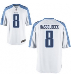 Youth Nike Tennessee Titans 8# Matt Hasselbeck White Jerseys Youth Nike Tennessee Titans 8# Matt Hasselbeck White Jerseys