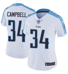 Nike Titans #34 Earl Campbell White Womens Stitched NFL Vapor Untouchable Limited Jersey Nike Titans #34 Earl Campbell White Womens Stitched NFL Vapor Untouchable Limited Jersey