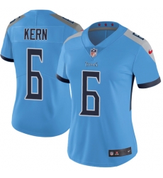 Nike Titans #6 Brett Kern Light Blue Team Color Womens Stitched NFL Vapor Untouchable Limited Jersey Nike Titans #6 Brett Kern Light Blue Team Color Womens Stitched NFL Vapor Untouchable Limited Jersey