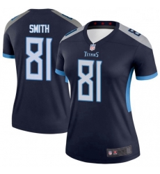 Women Tennessee Titans 81 Jonnu Smith Legend Navy Vapor Limited Jersey Women Tennessee Titans 81 Jonnu Smith Legend Navy Vapor Limited Jersey