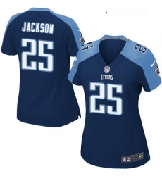 Womens Nike Tennessee Titans 25 Adoree Jackson Game Navy Blue Alternate NFL Jersey Womens Nike Tennessee Titans 25 Adoree Jackson Game Navy Blue Alternate NFL Jersey