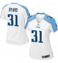 Womens Nike Tennessee Titans 31 Kevin Byard Game White NFL Jersey Womens Nike Tennessee Titans 31 Kevin Byard Game White NFL Jersey