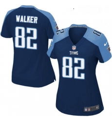 Womens Nike Tennessee Titans 82 Delanie Walker Game Navy Blue Alternate NFL Jersey Womens Nike Tennessee Titans 82 Delanie Walker Game Navy Blue Alternate NFL Jersey