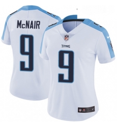 Womens Nike Tennessee Titans 9 Steve McNair Elite White NFL Jersey Womens Nike Tennessee Titans 9 Steve McNair Elite White NFL Jersey