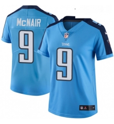 Womens Nike Tennessee Titans 9 Steve McNair Limited Light Blue Rush Vapor Untouchable NFL Jersey Womens Nike Tennessee Titans 9 Steve McNair Limited Light Blue Rush Vapor Untouchable NFL Jersey