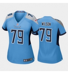 women isaiah wilson tennessee titans light blue game jersey women isaiah wilson tennessee titans light blue game jersey