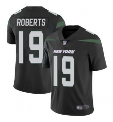 Jets #19 Andre Roberts Black Alternate Men Stitched Football Vapor Untouchable Limited Jersey Jets #19 Andre Roberts Black Alternate Men Stitched Football Vapor Untouchable Limited Jersey