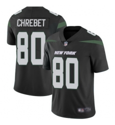 Jets #80 Wayne Chrebet Black Alternate Men Stitched Football Vapor Untouchable Limited Jersey Jets #80 Wayne Chrebet Black Alternate Men Stitched Football Vapor Untouchable Limited Jersey