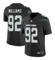 Jets #92 Leonard Williams Black Alternate Men Stitched Football Vapor Untouchable Limited Jersey Jets #92 Leonard Williams Black Alternate Men Stitched Football Vapor Untouchable Limited Jersey