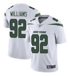 Jets #92 Leonard Williams White Men Stitched Football Vapor Untouchable Limited Jersey Jets #92 Leonard Williams White Men Stitched Football Vapor Untouchable Limited Jersey