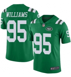 Jets 95 Quinnen Williams Green Men Stitched Football Limited Rush Jersey Jets 95 Quinnen Williams Green Men Stitched Football Limited Rush Jersey