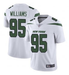 Jets 95 Quinnen Williams White Men Stitched Football Vapor Untouchable Limited Jersey Jets 95 Quinnen Williams White Men Stitched Football Vapor Untouchable Limited Jersey